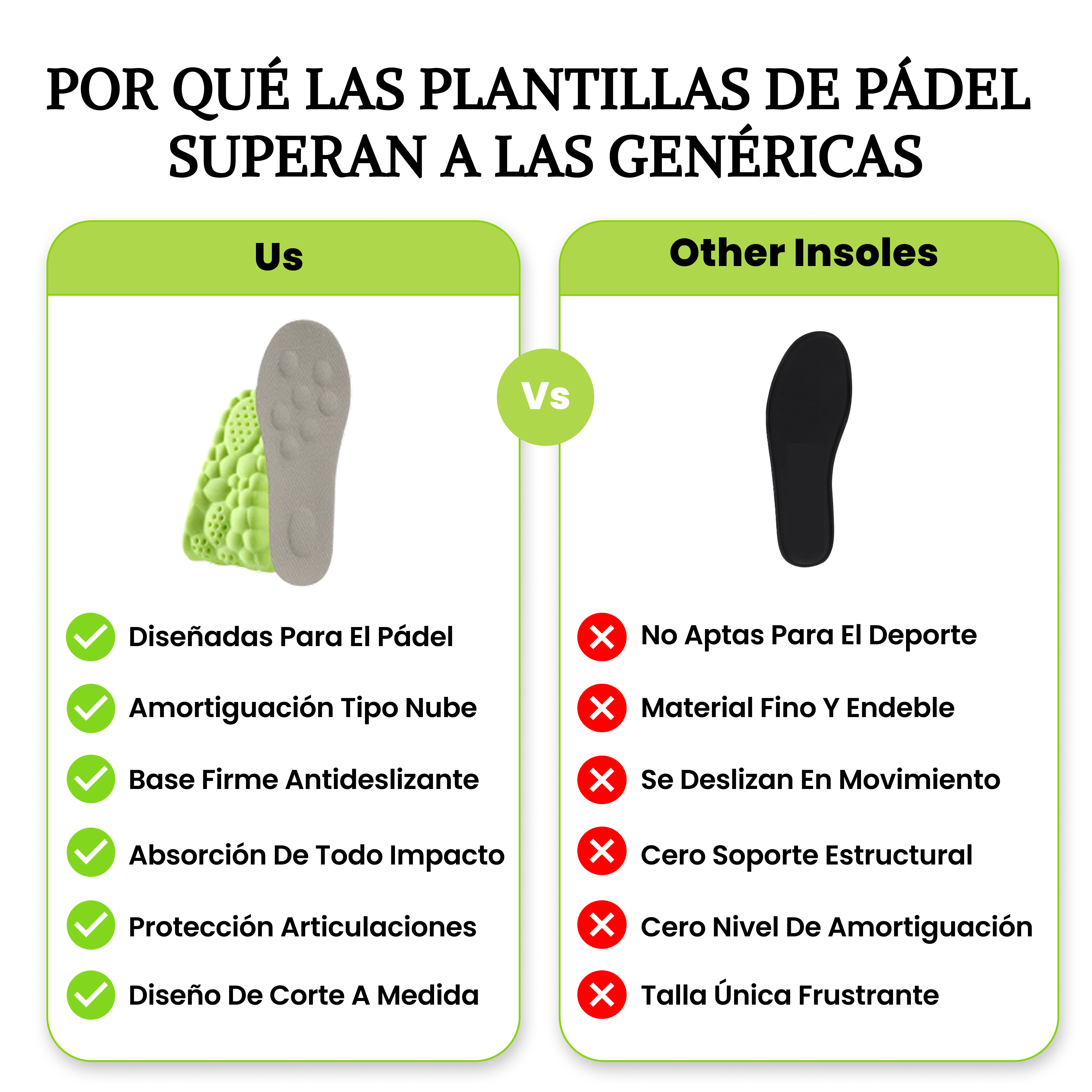 Plantillas de Padel